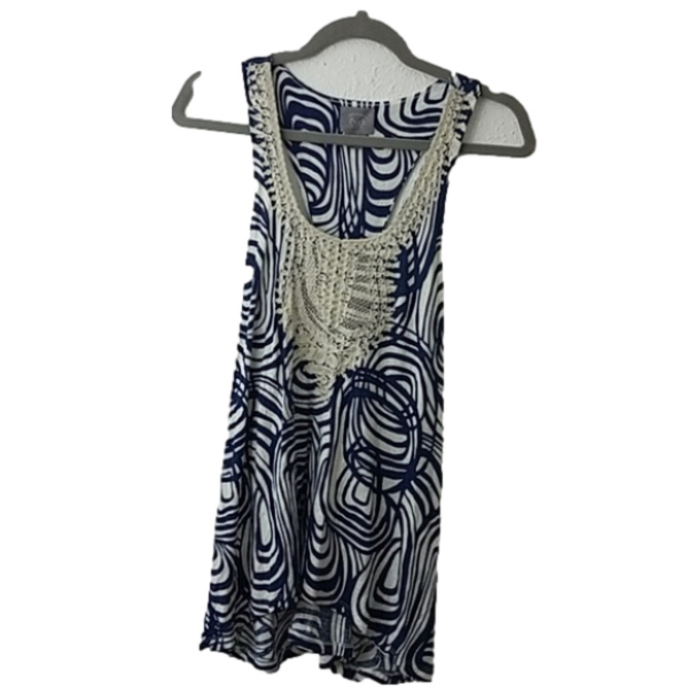 ANTHROPOLOGY Vanessa Virginia Medium tank top boho blouse